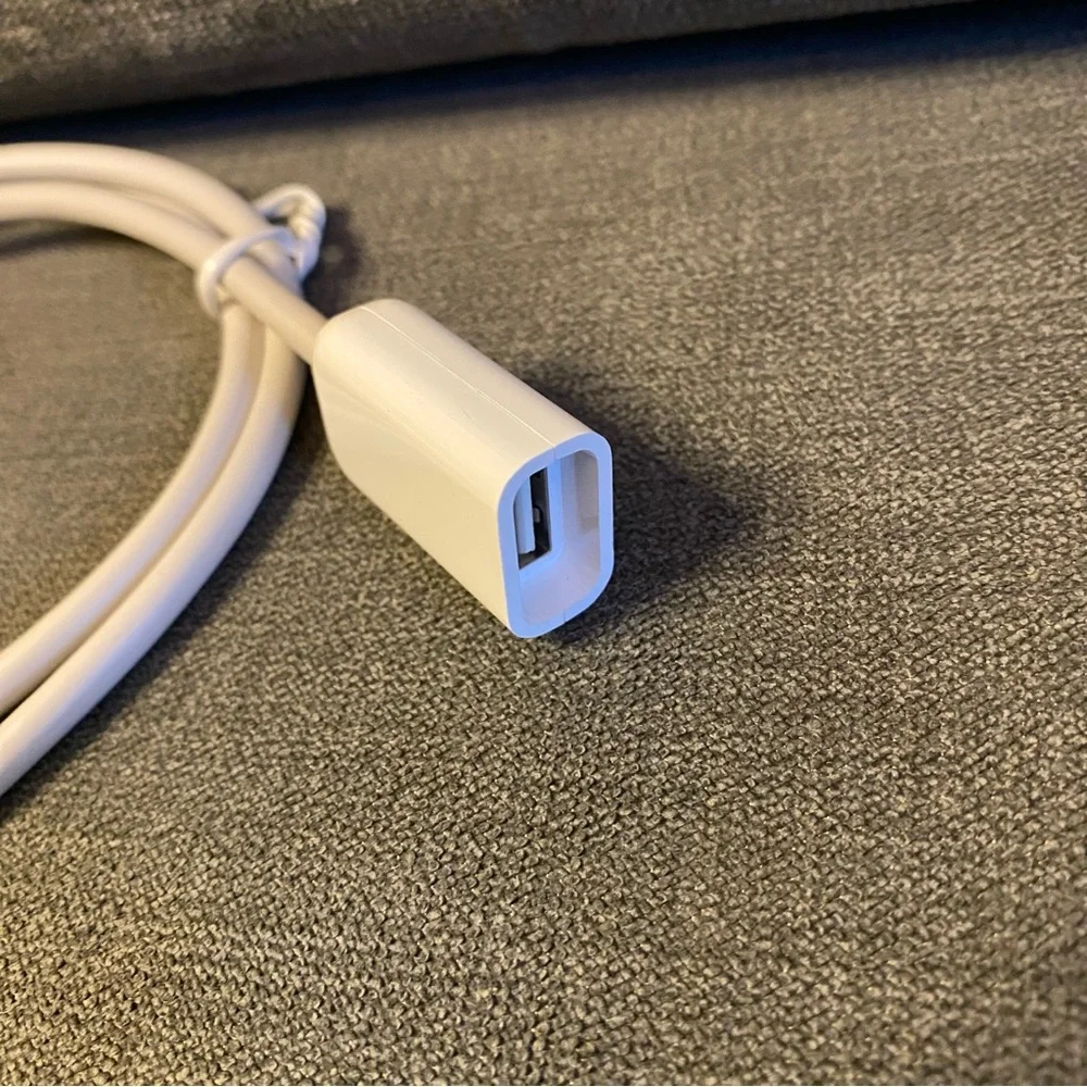 Genuine Apple USB Female to USB Male Extension Cable for Apple Keyboard